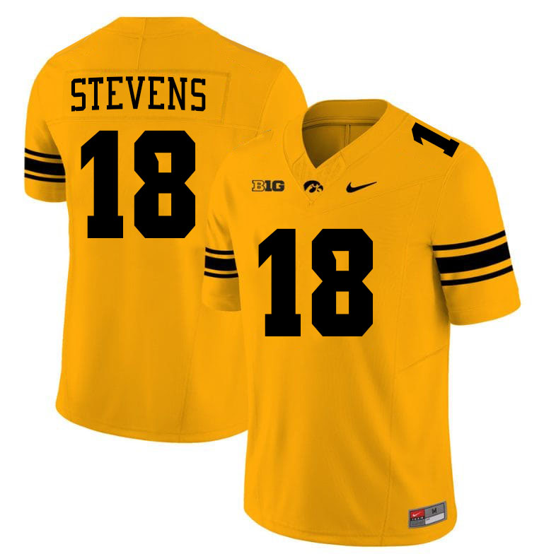 Drew Stevens Iowa Jersey,University Of Iowa Hawkeyes Fotoball Uniforms,Jersey,Gears-Gold